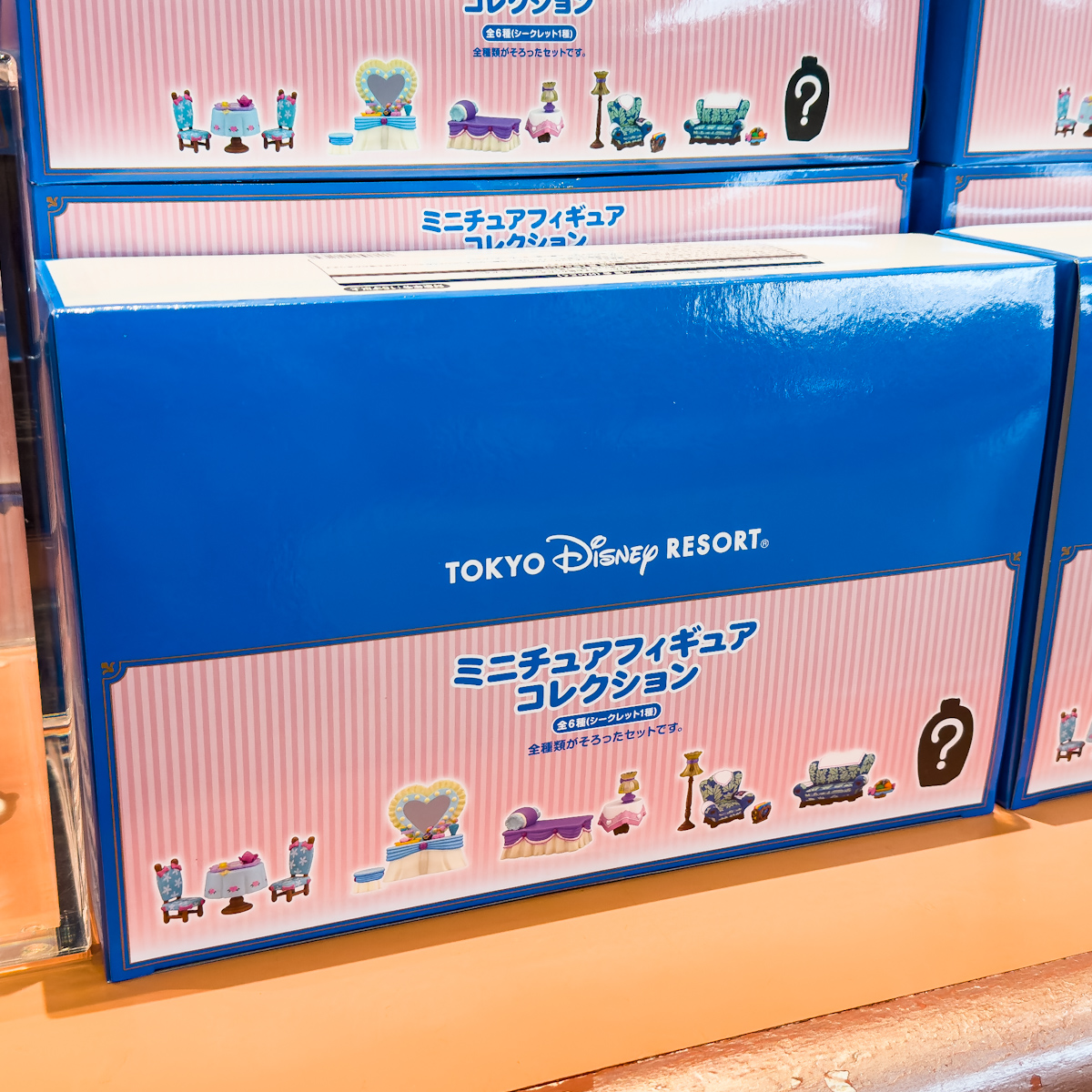 東京ディズニーランド「ミニーの家」ミニチュアフィギュアコレクション　全6種