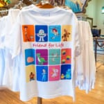 東京ディズニーリゾート『トイ・ストーリー』Tシャツ　バックデザイン