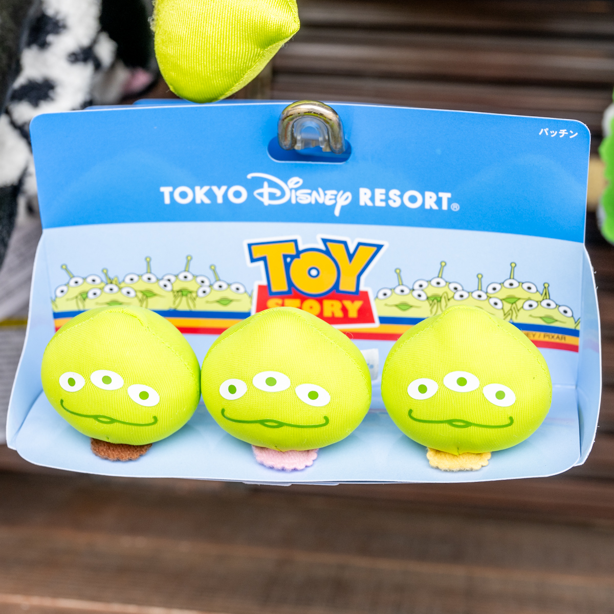 東京ディズニーリゾート「リトルグリーンまん」パッチン