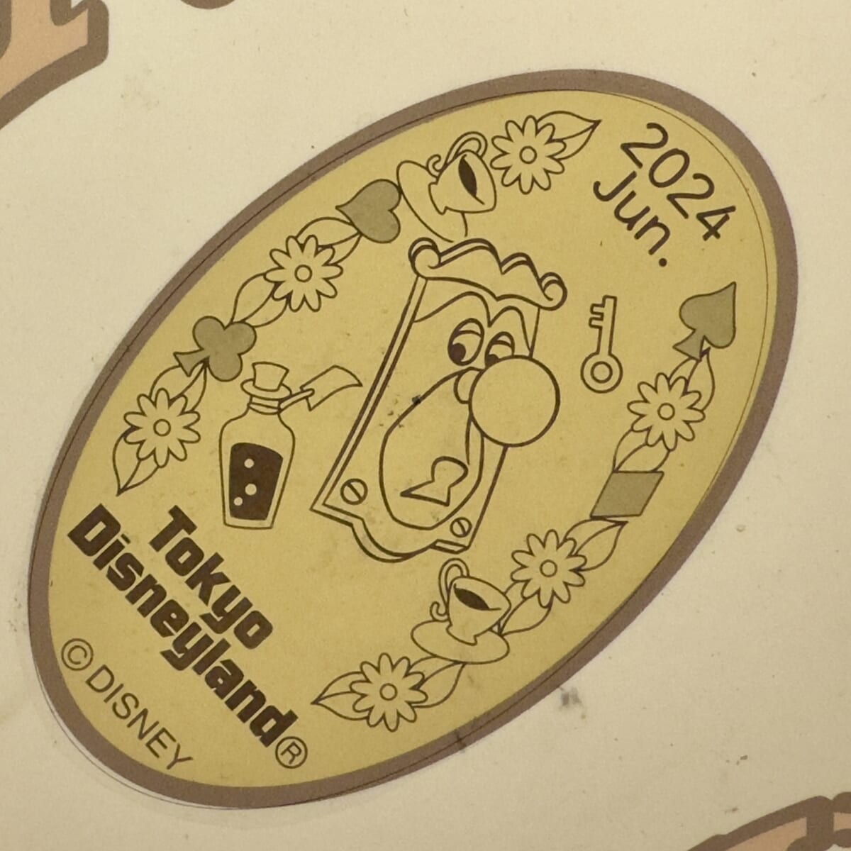 2024年6月ドアノブスーベニアメダル