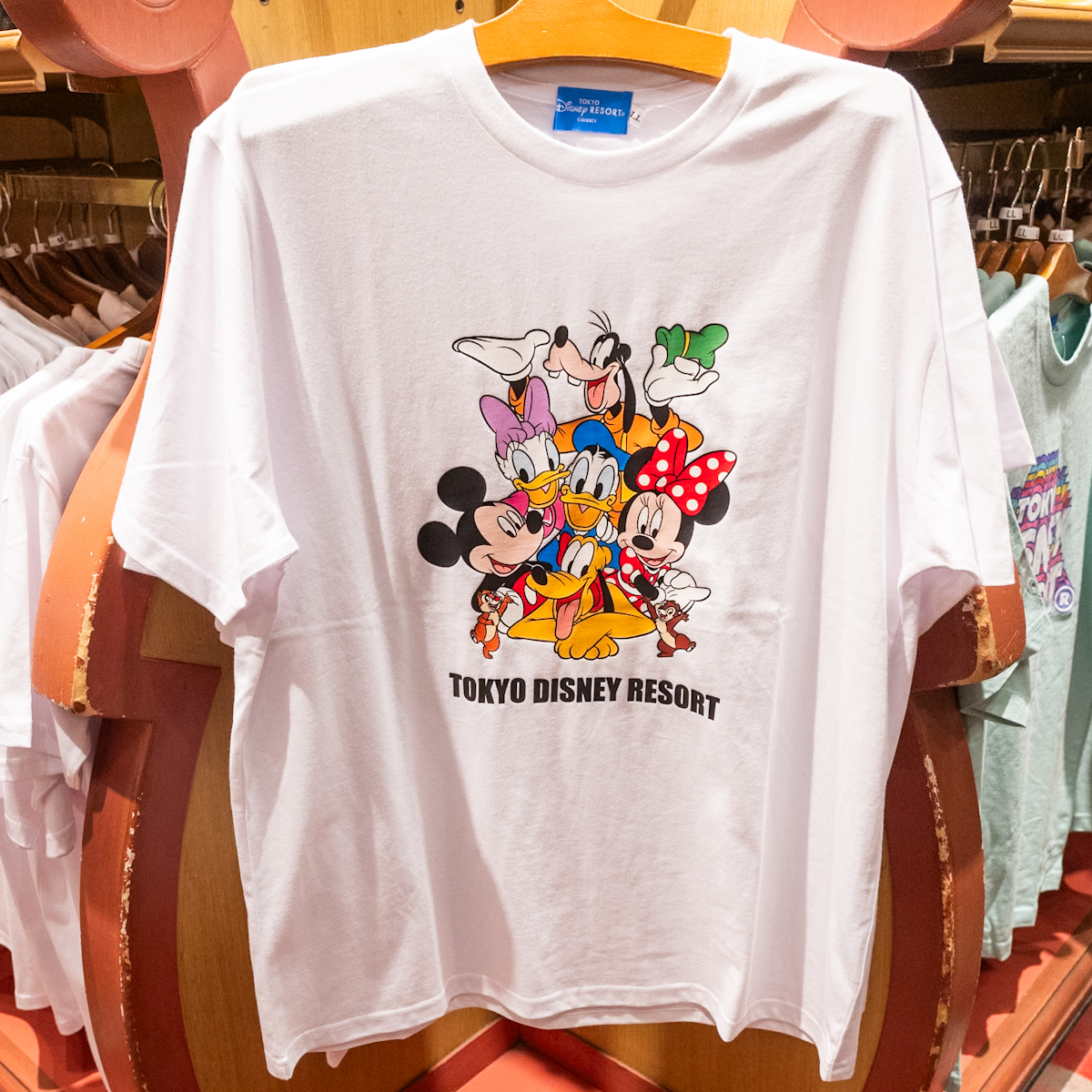東京ディズニーリゾート「ミッキー&フレンズ」Tシャツ