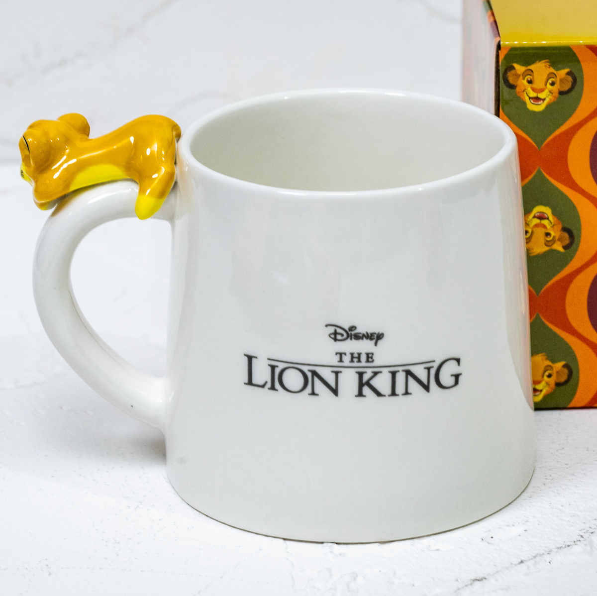  シンバ＆ザズー マグカップ THE LION KING 30 YEARS　バックデザイン