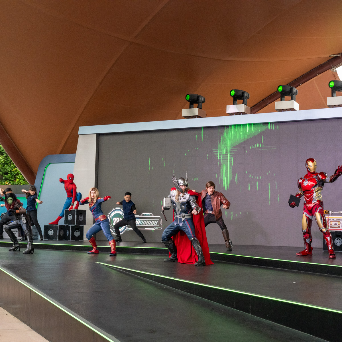 香港ディズニーランド・リゾート“Marvel Season of Super Heroes”『Find Your Super Power: Battle for Stark Expo(スーパーパワーを見つけよう：スターク・エキスポの戦い)』