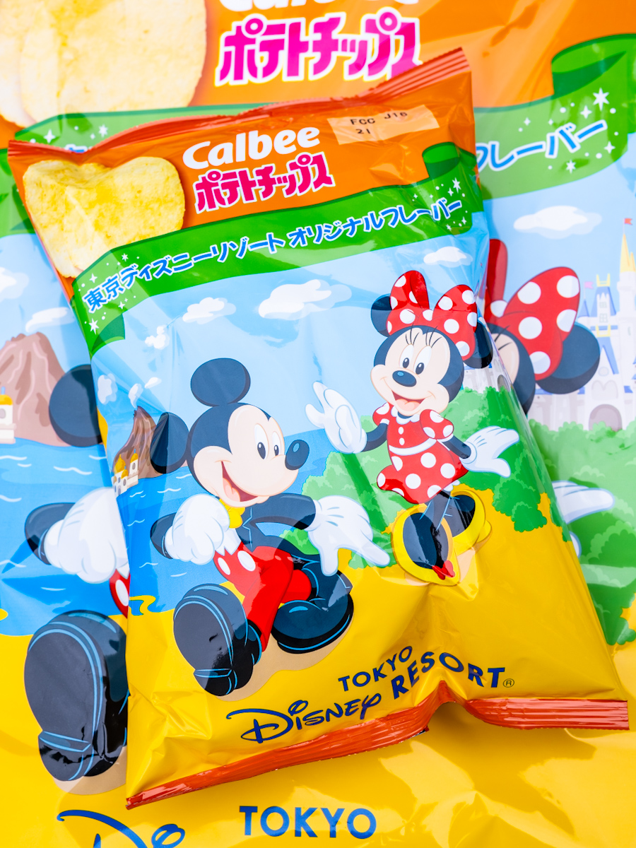 東京ディズニーリゾート「ポテトチップス」”骨付きソーセージ”風味デザイン