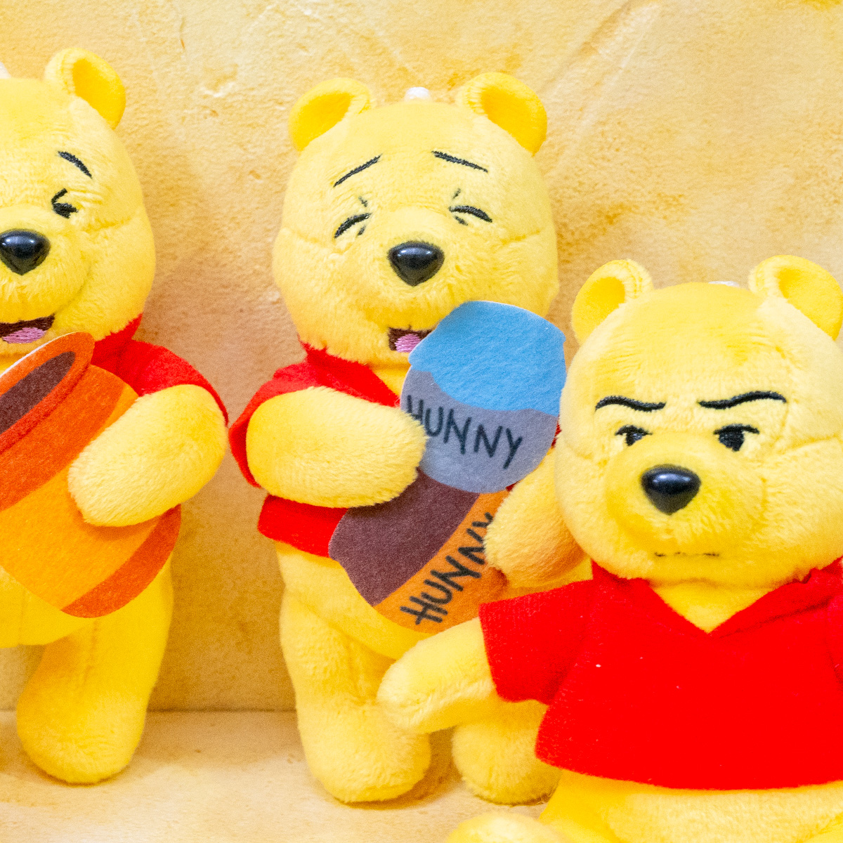 モーリーファンタジー・PALO限定「くまのプーさん　いろいろ表情マスコット　FUNNY STYLE POOH」4