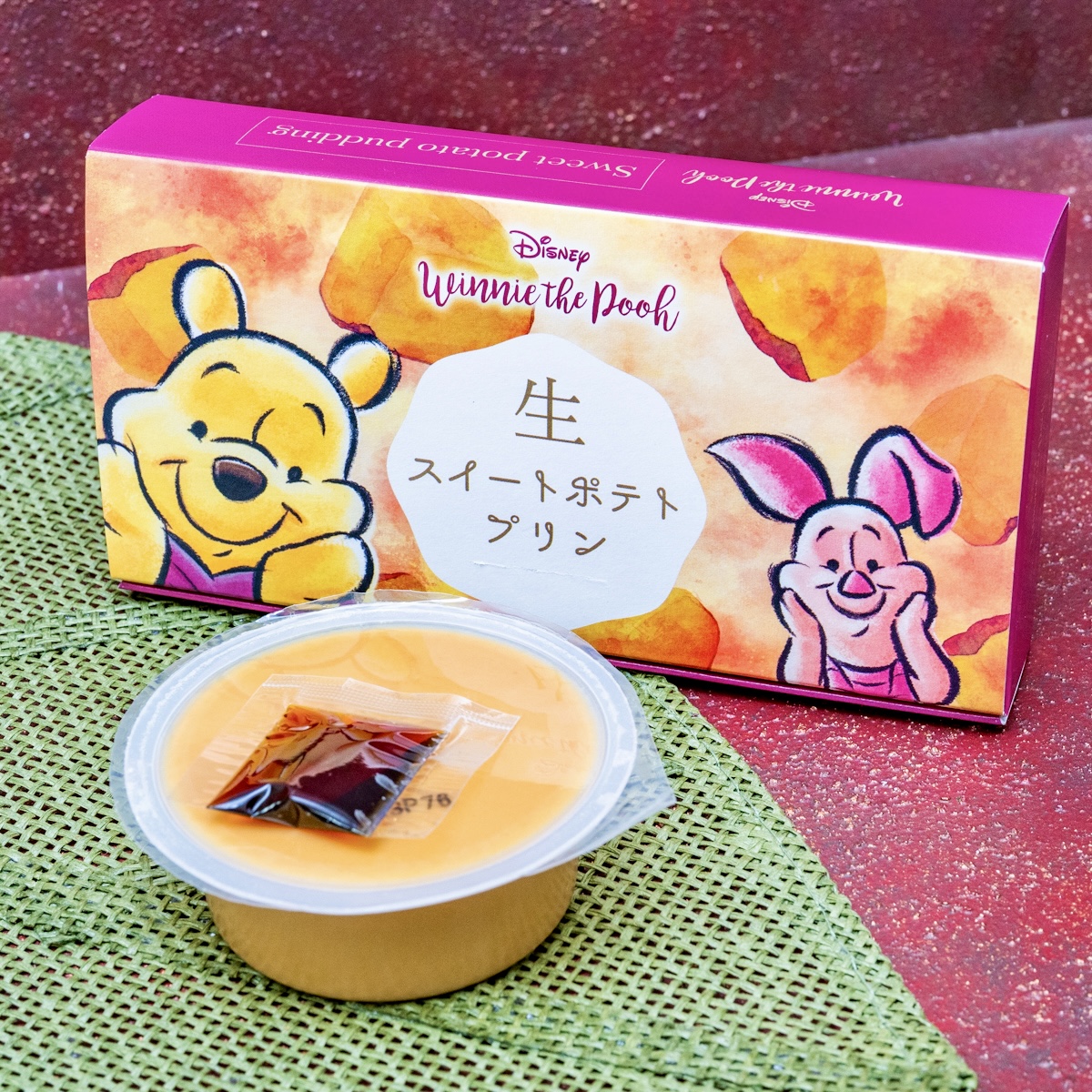 プーさん＆ピグレット プリン 生スイートポテトプリン SWEET POTATO1