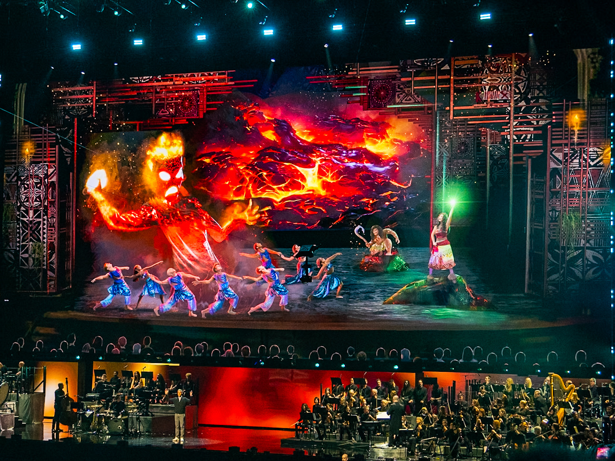 Disney Treasure“Disney The Tale of Moana” stage　モアナと伝説の海