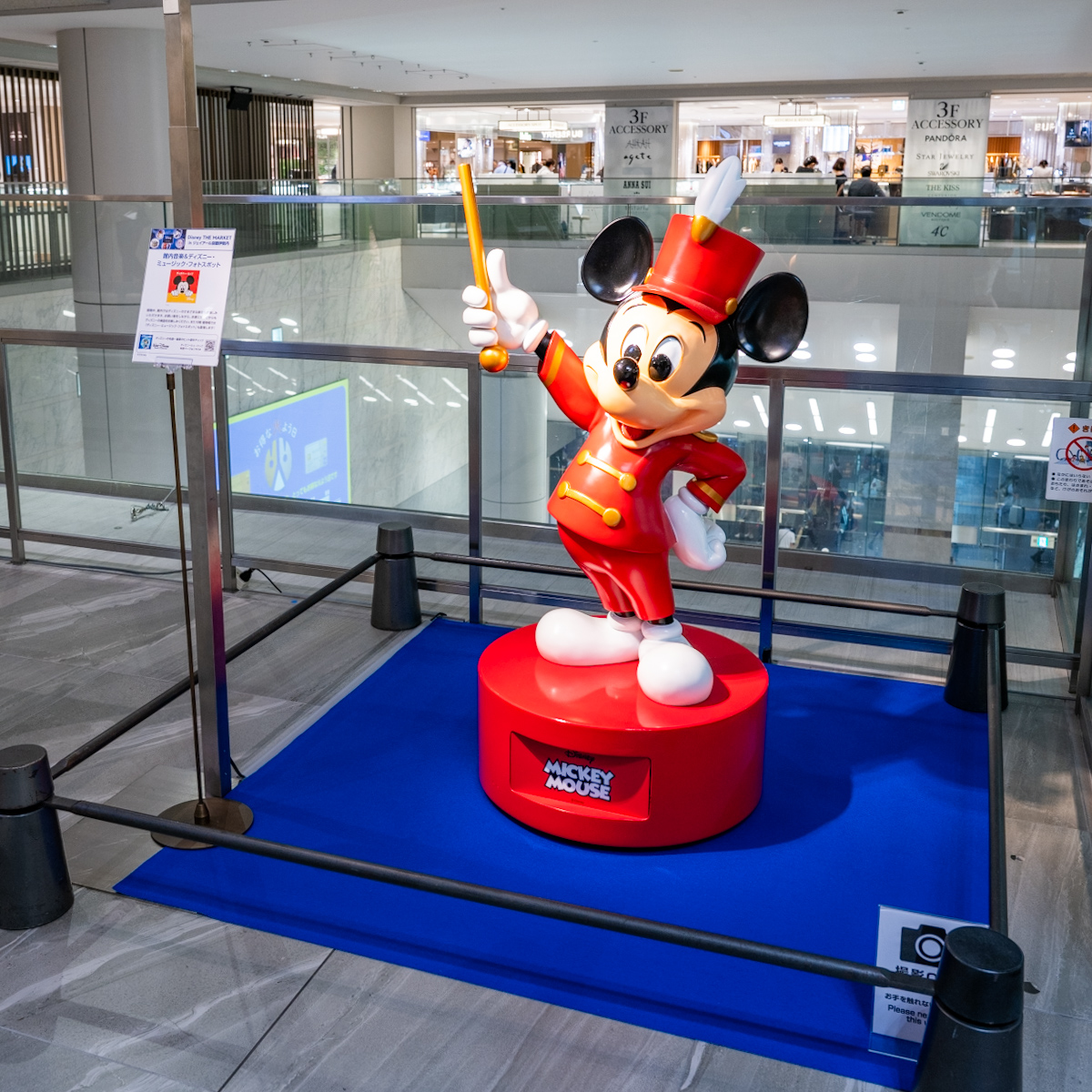 Disney THE MARKET in ジェイアール京都伊勢丹　フォトロケーション　ミッキー