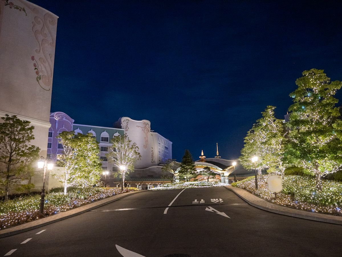 東京ディズニーシー・ファンタジースプリングスホテル　イルミネーション