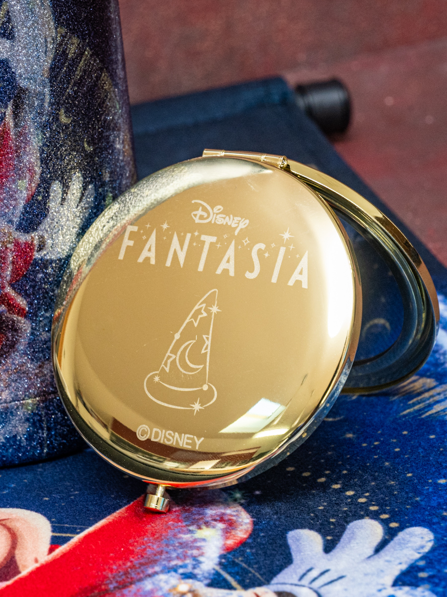 ミッキー ハンドミラー・手鏡 Walt Disney Fantasia2000 25th anniversary　裏面