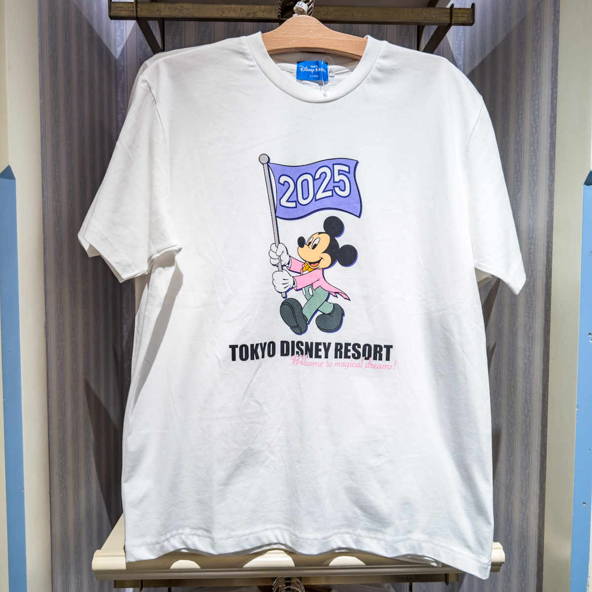 東京ディズニーランド「ミッキーマウス」2025Tシャツ・お土産