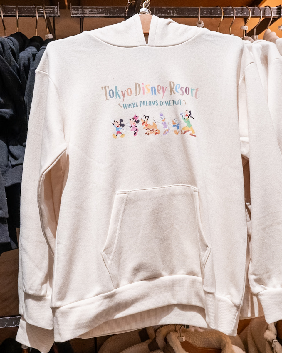 ミッキー＆フレンズパーカー　ホワイト