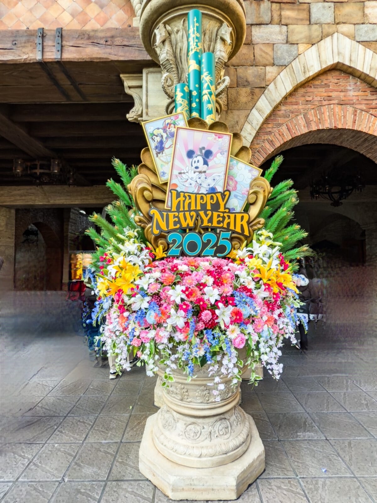 東京ディズニーシー2025門松　ミッキーマウス