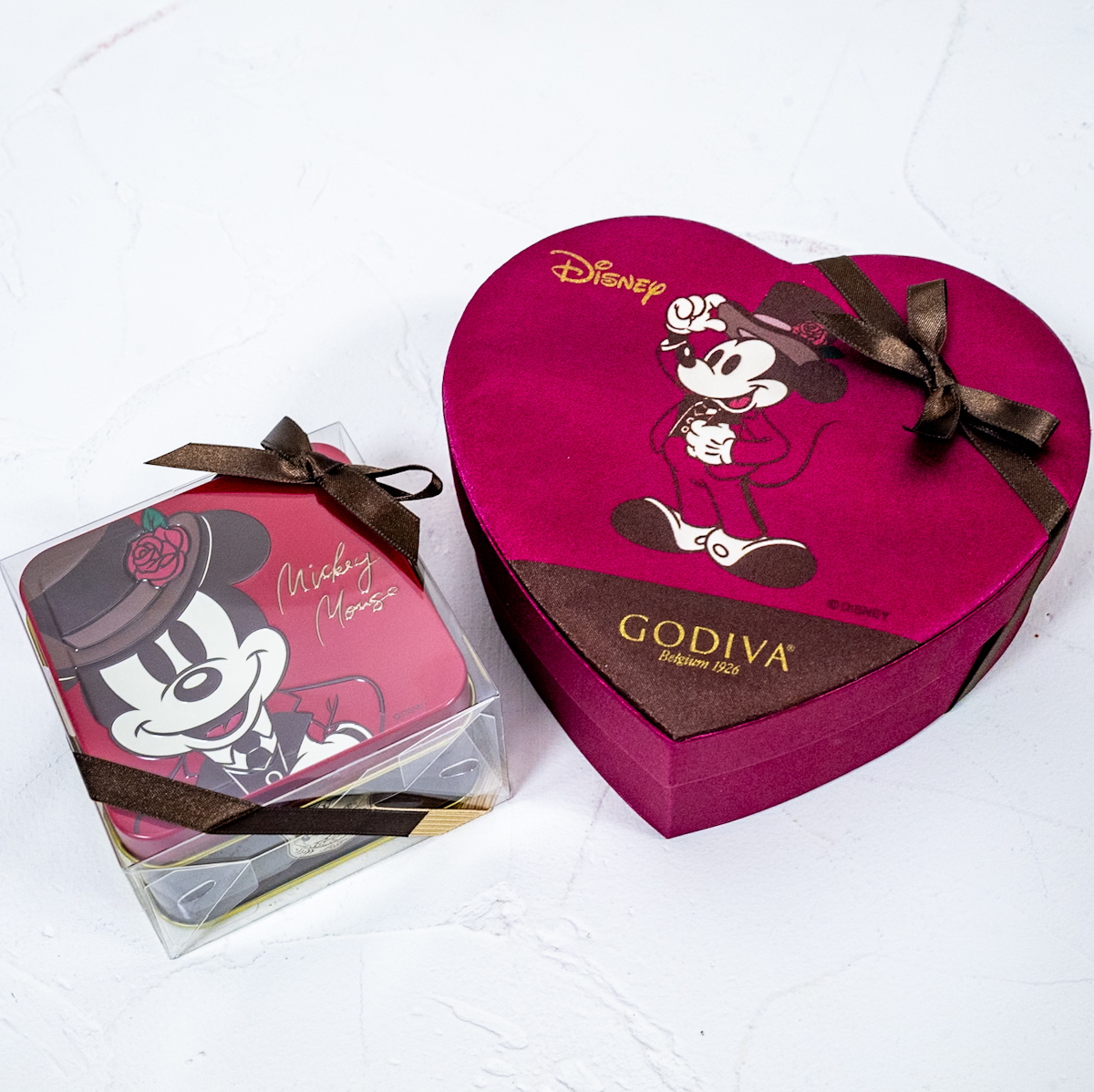 【GODIVA】ミッキー チョコレート G キューブ アソートメント 缶入り Disney Valentine 2025