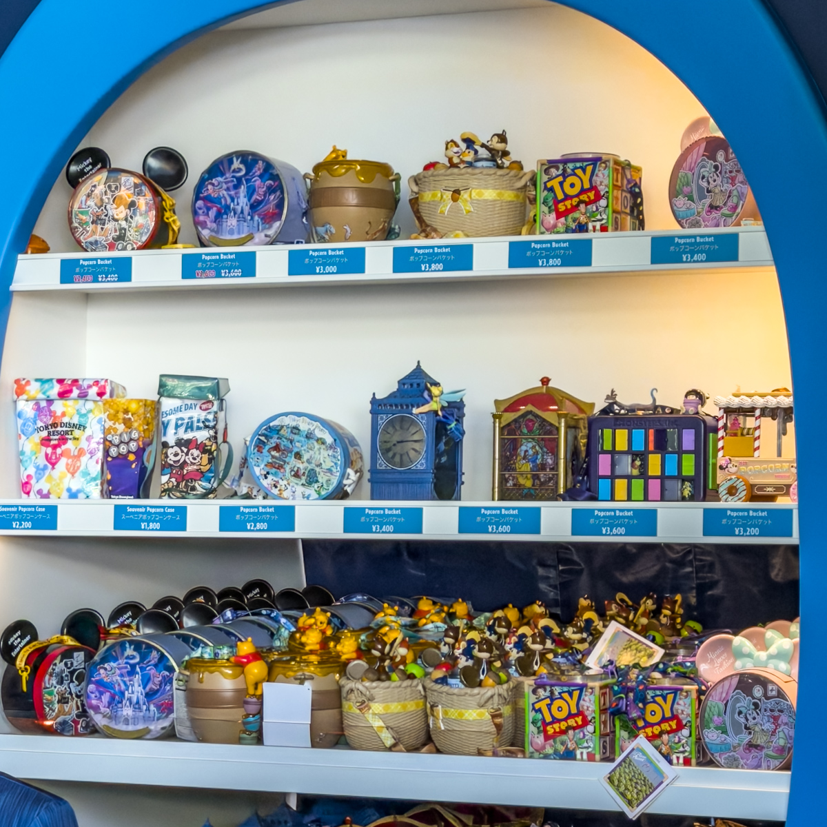 東京ディズニーランド2026年2月ポップコーンバケット種類