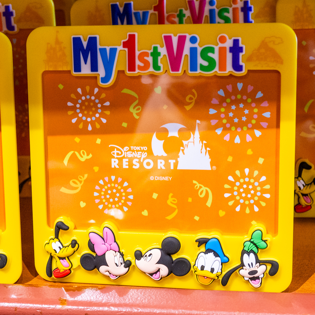 東京ディズニーリゾート My 1stVisitシールデザインフォントスタンド