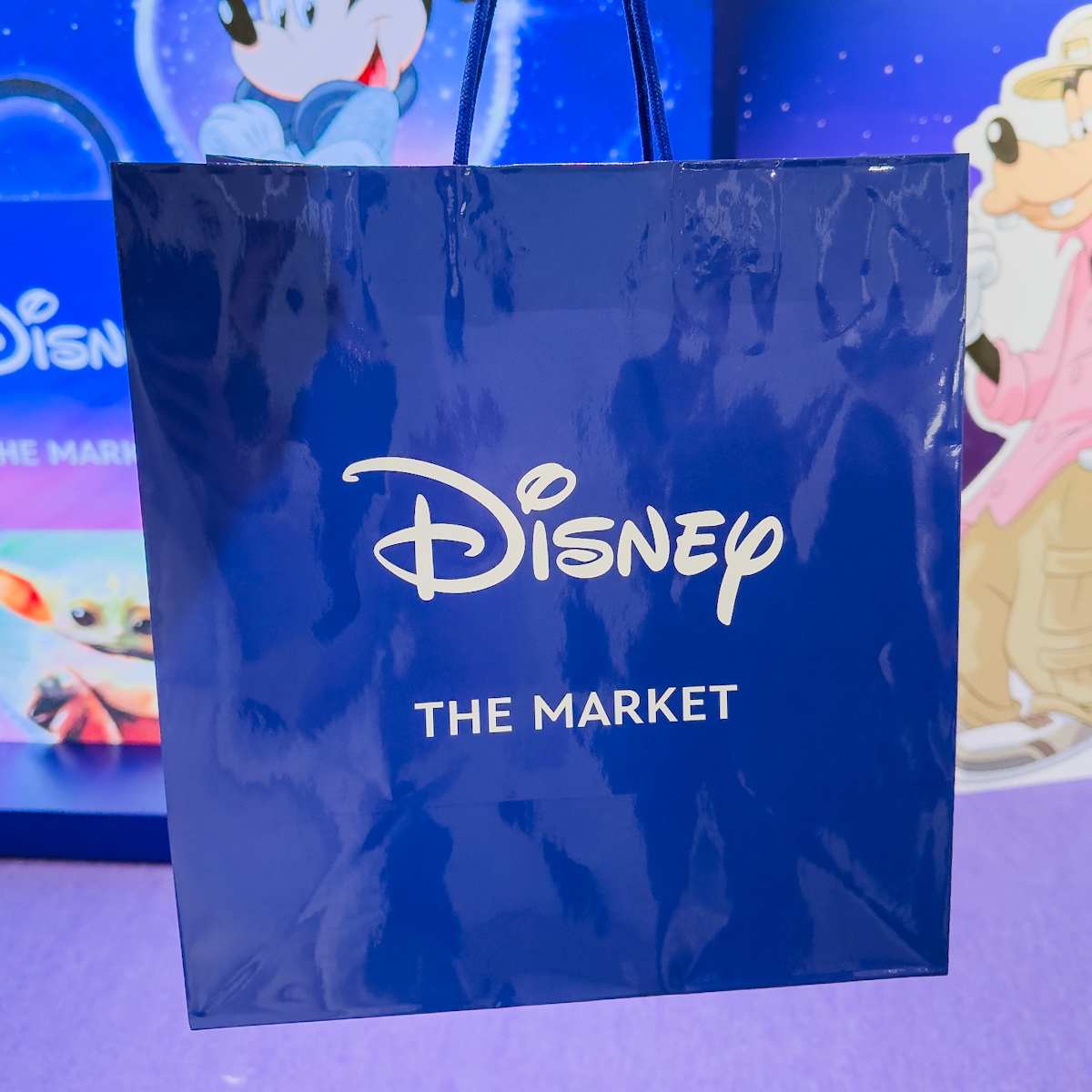 『Disney THE MARKET』限定デザイン ショッピングバッグ