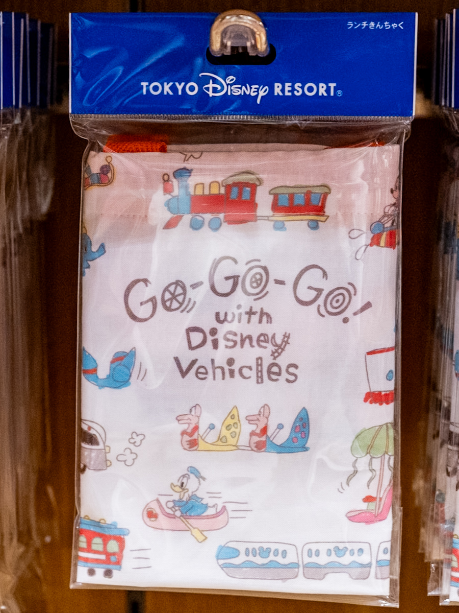 東京ディズニーランド「Go-Go-Go! with Disney Vehicles」ランチグッズ　ランチきんちゃく