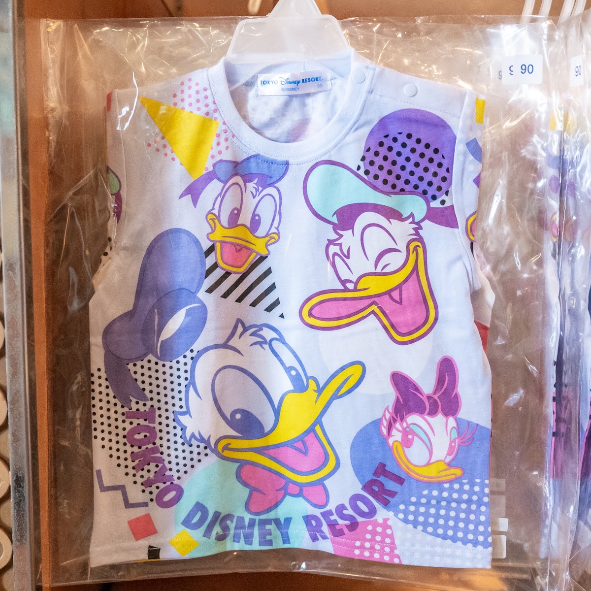 東京ディズニーランド「ドナルドダック」Tシャツ　ベビー