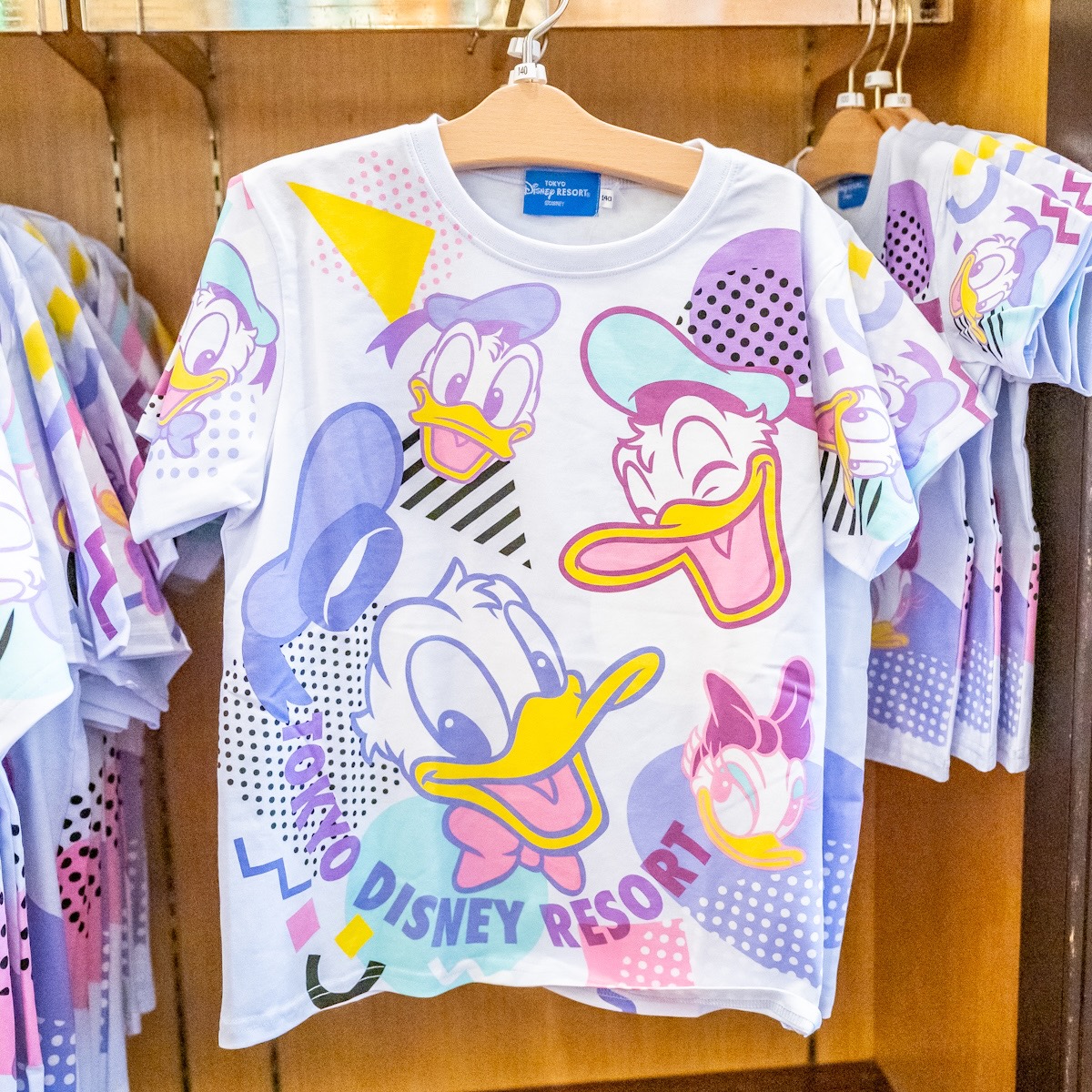 東京ディズニーランド「ドナルドダック」Tシャツ　大人