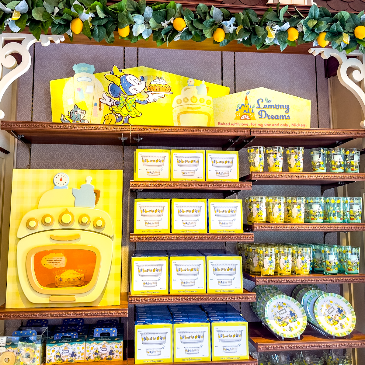 東京ディズニーリゾート「Lemony Dreams」グッズ　ミニー