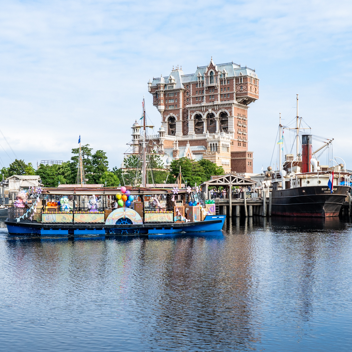 東京ディズニーシー“ダッフィー&フレンズ20周年:カラフルハピネス”『ダッフィー&フレンズのカラフルハピネスジャーニー』タワー・オブ・テラー