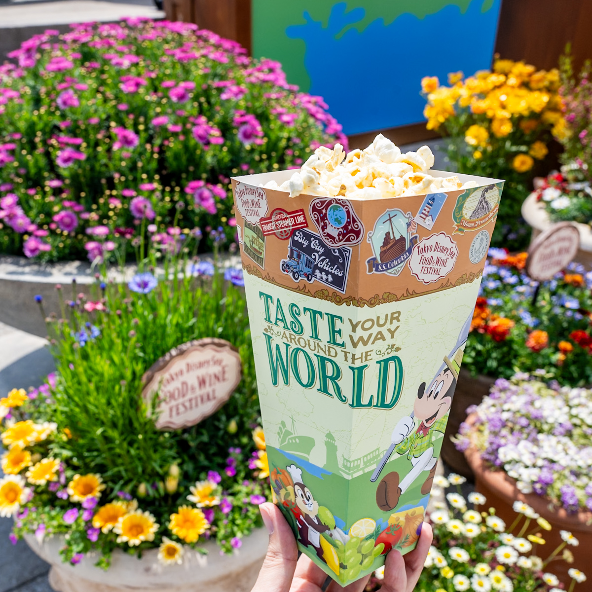 東京ディズニーシー・フード＆ワイン・フェスティバル「ホタテガーリックバター」ポップコーン