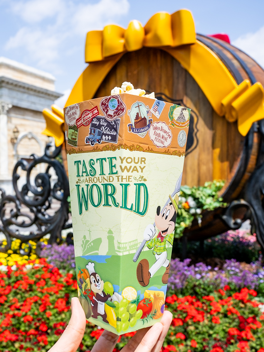 東京ディズニーシー・フード＆ワイン・フェスティバル「フレーバーホタテガーリックバター」ポップコーン4 