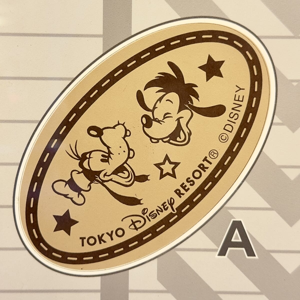 東京ディズニーランド「チームディズニー」スーベニアメダル　グーフィー&マックス