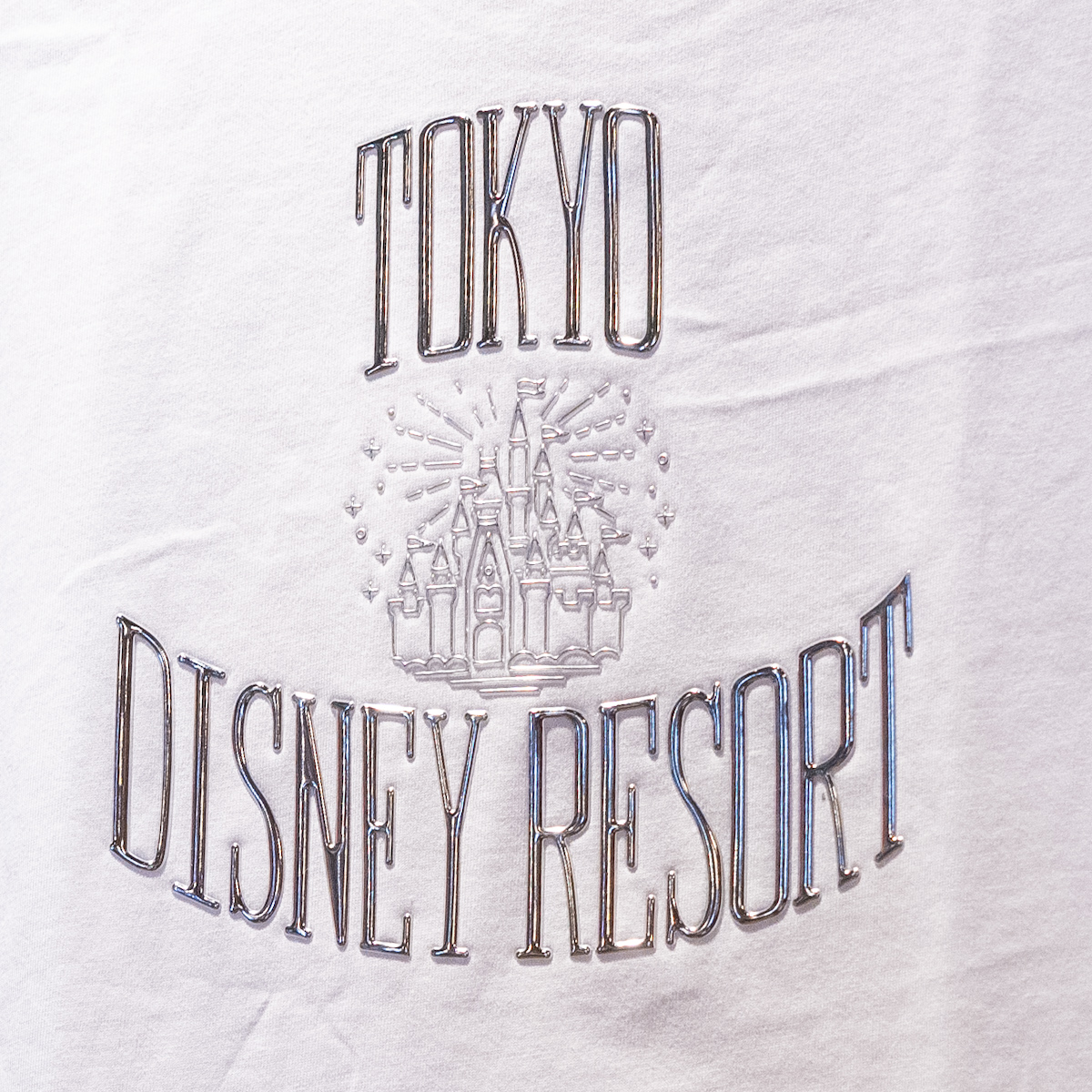 東京ディズニーリゾート「シンデレラ城」Tシャツ　デザイン