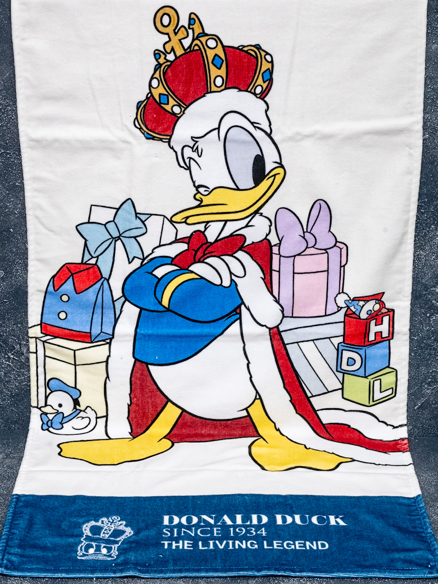ドナルド バスタオル DONALD THE KING BIRTHDAY
