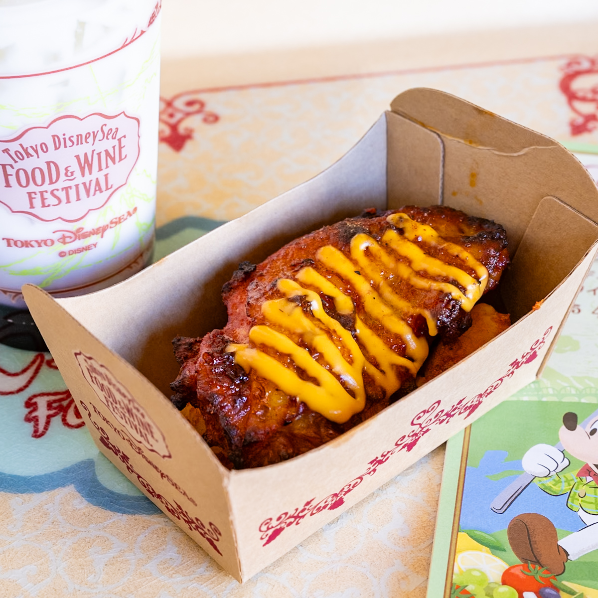 チーズソースのタンドーリチキン