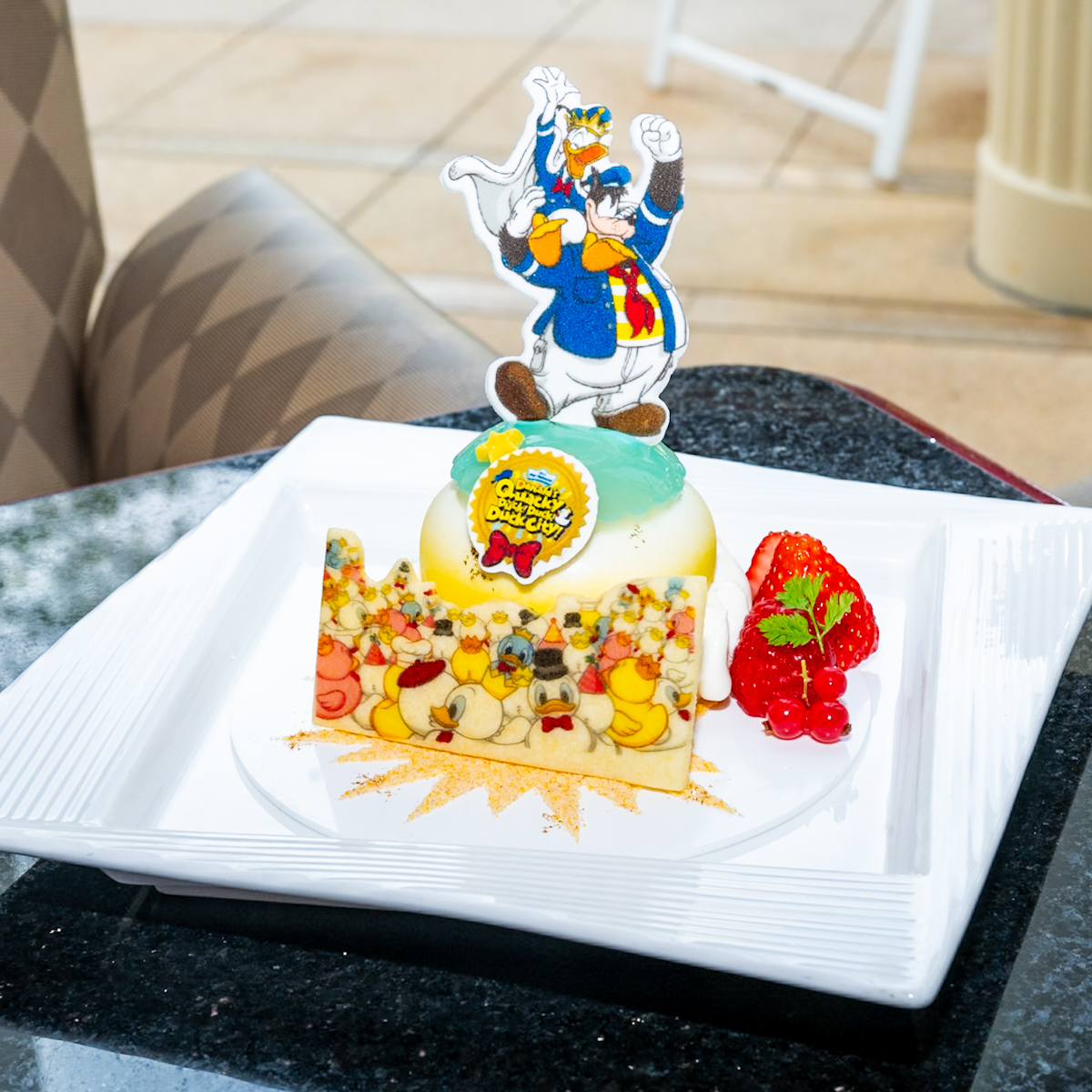 ディズニー・パルパルーザ“ドナルドのクワッキー・ダックシティ”ケーキセット