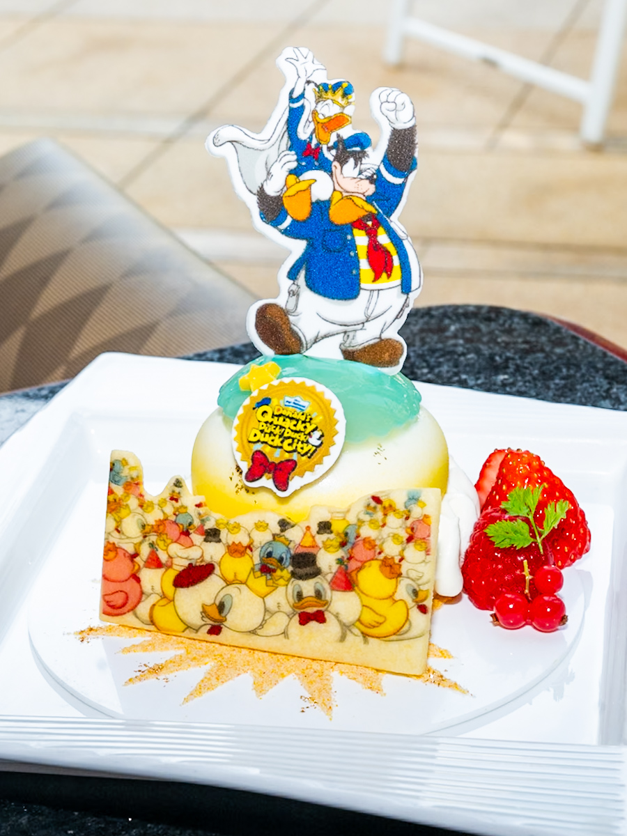 ディズニー・パルパルーザ“ドナルドのクワッキー・ダックシティ”ケーキセット2