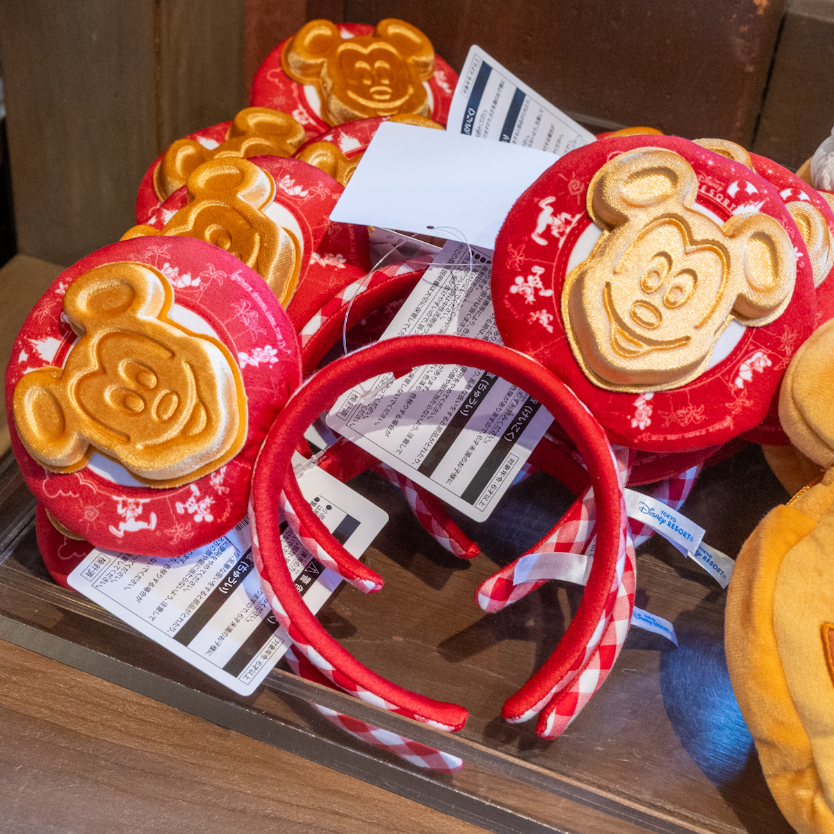 東京ディズニーランド｢ミッキーワッフル｣カチューシャ　デザイン
