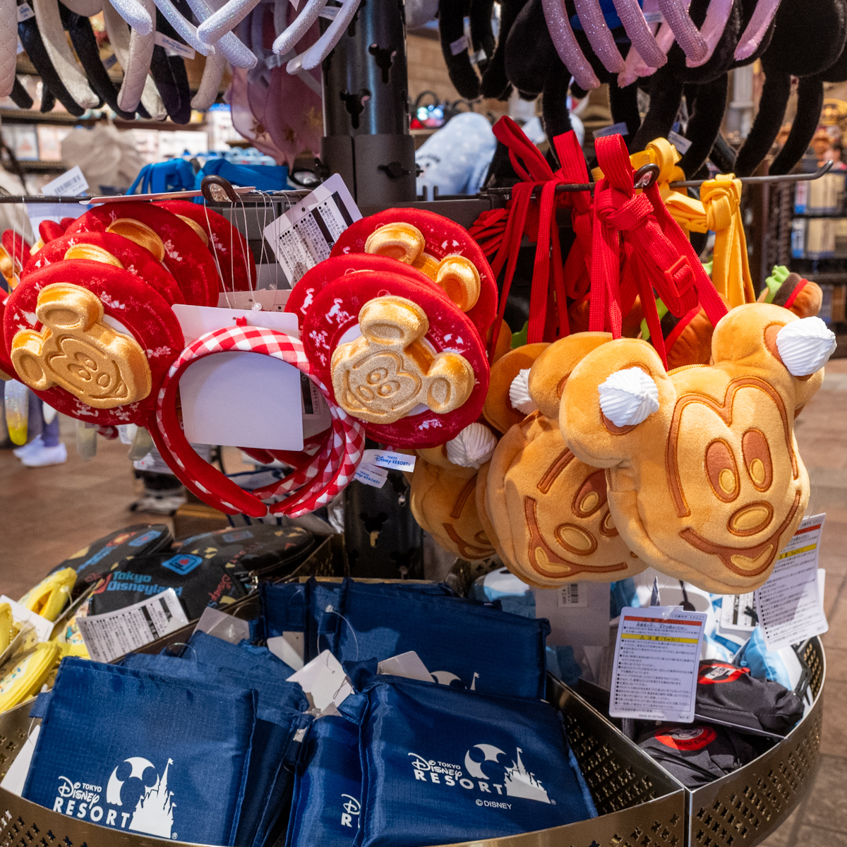 東京ディズニーランド｢ミッキーワッフル｣カチューシャお土産