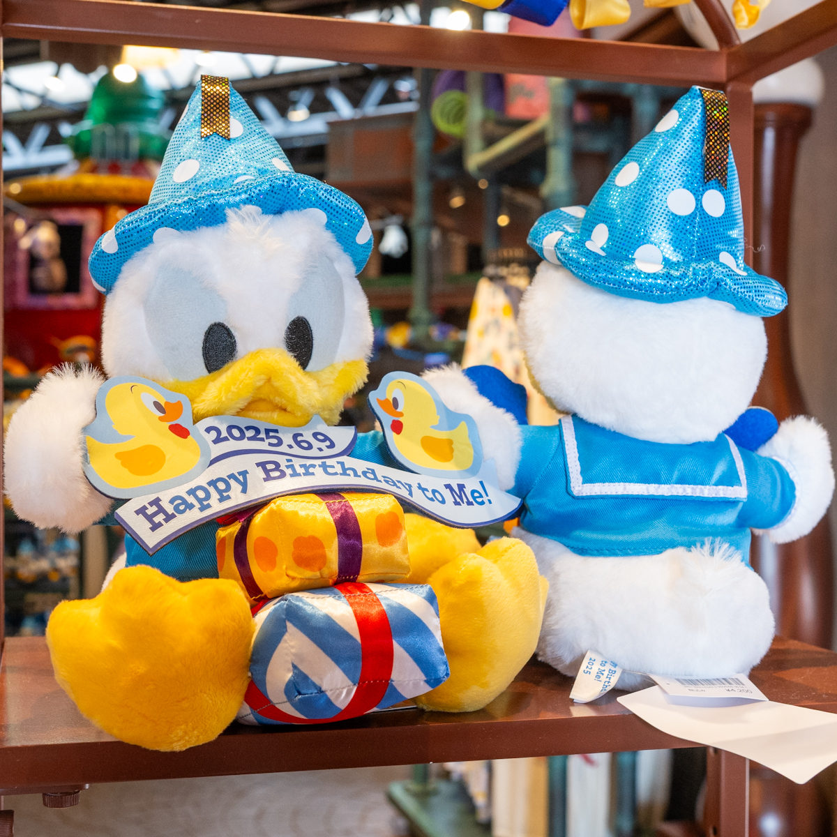 ドナルドお誕生日ぬいぐるみ2025