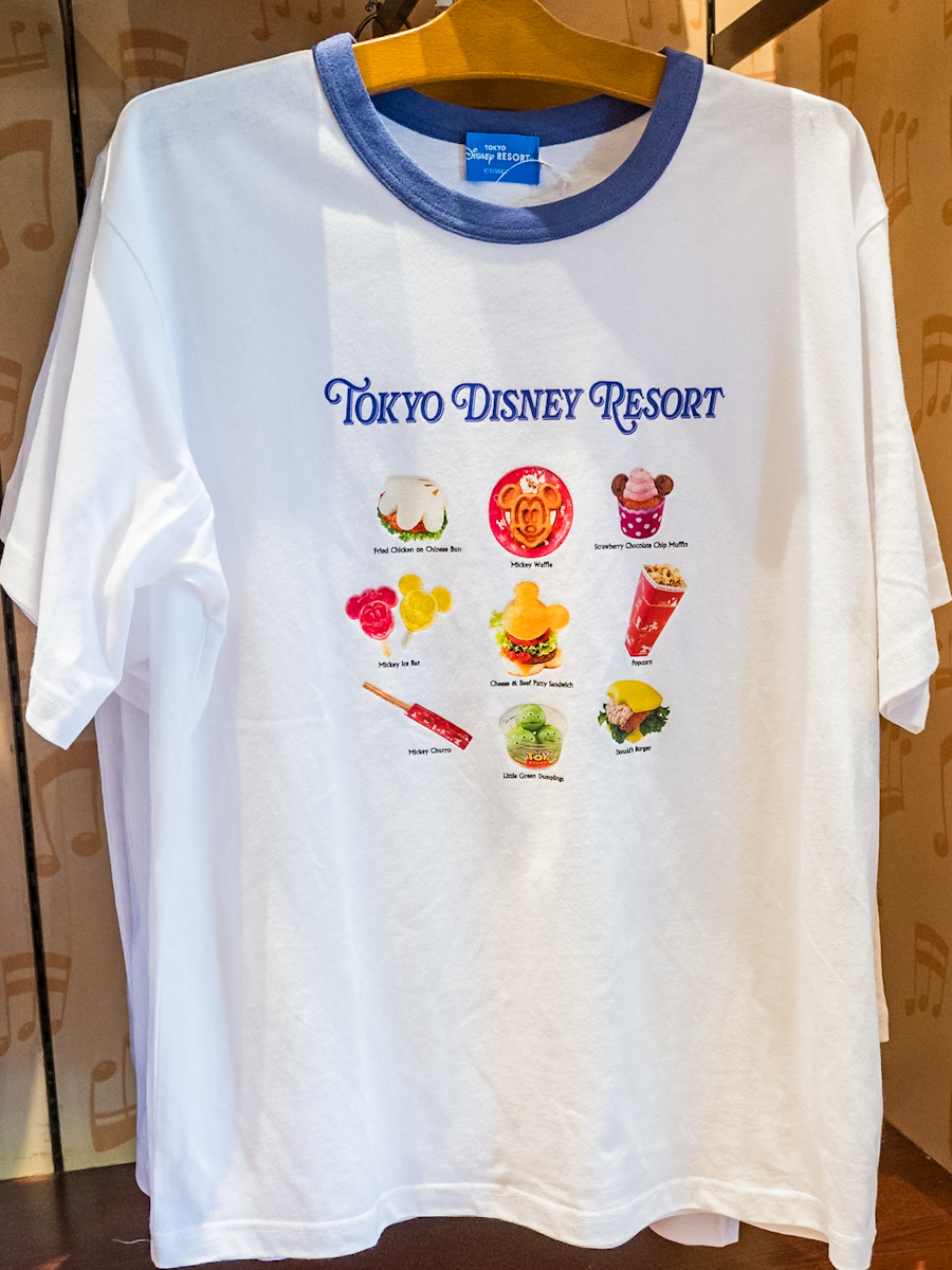 東京ディズニーリゾート｢パークフード｣Tシャツ紹介