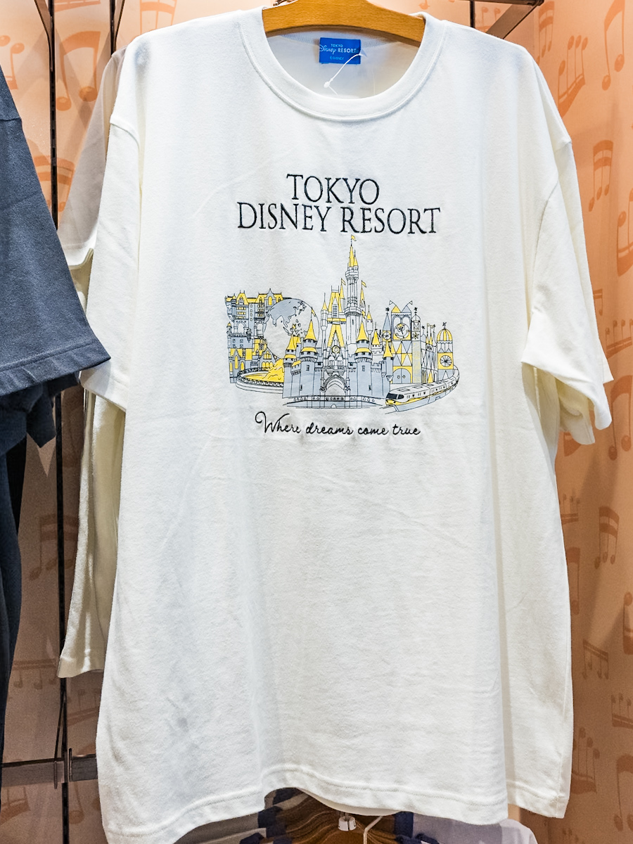 東京ディズニーリゾート『Tシャツ』　白