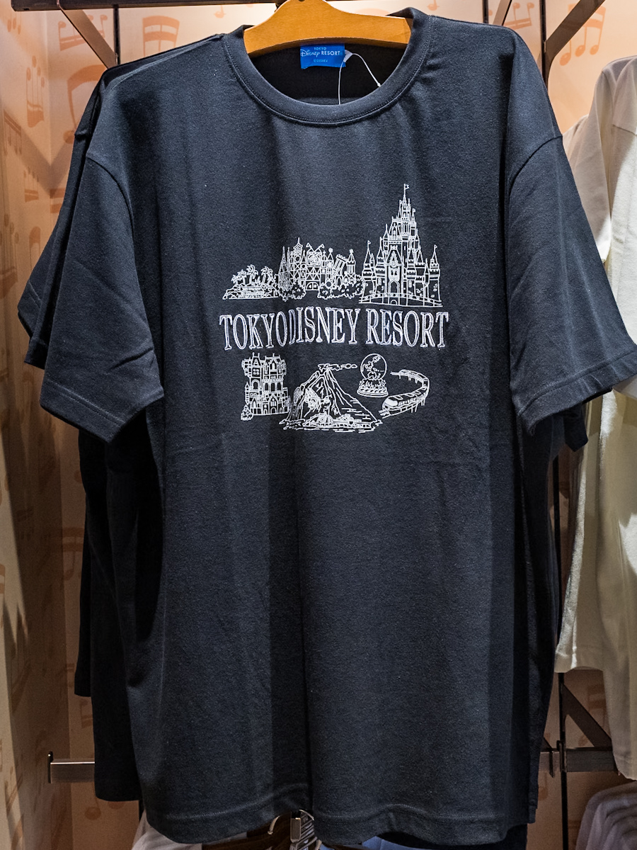 東京ディズニーリゾート『Tシャツ』黒