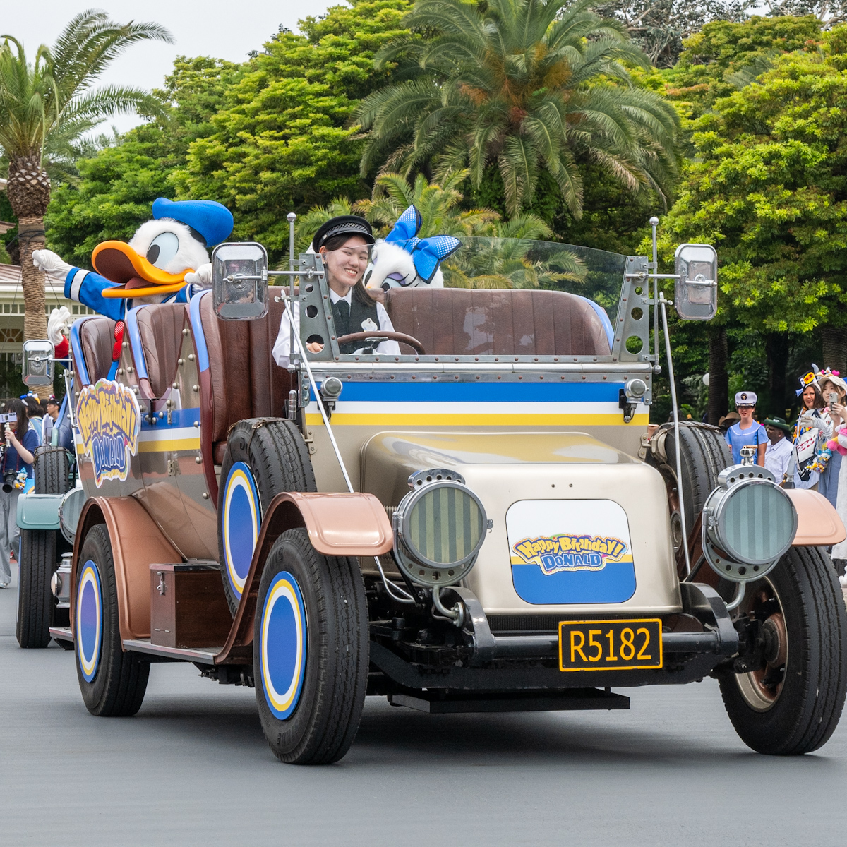 東京ディズニーランド「ハッピーバースデードナルド」ドナルドのバースデーグリーティング1