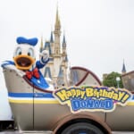 東京ディズニーランド「ハッピーバースデードナルド」ドナルドのバースデーグリーティング　ドナルドダック