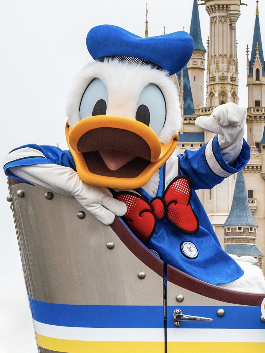 東京ディズニーランド「ハッピーバースデードナルド」ドナルドのバースデーグリーティング　ドナルドダック