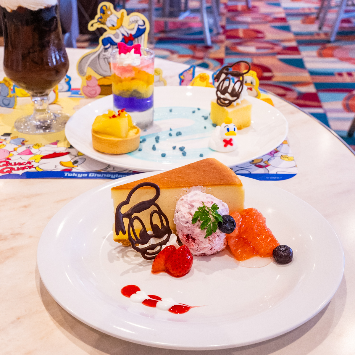 東京ディズニーランド ドナルドのバースデーデザートメニュー