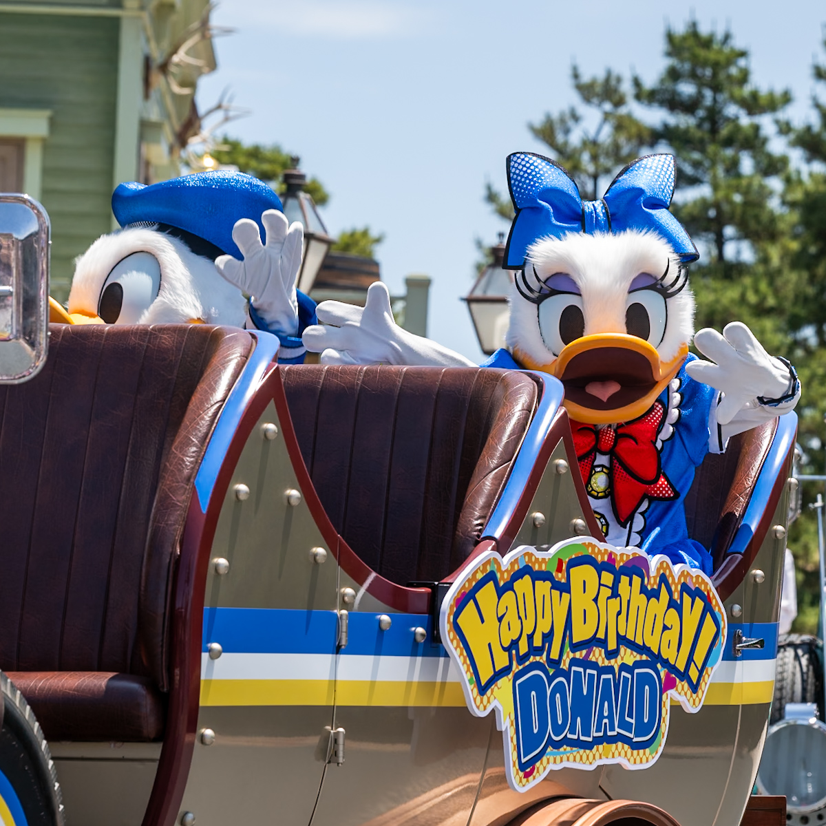 東京ディズニーランド「ハッピーバースデードナルド」ドナルドのバースデーグリーティング　ドナデジ