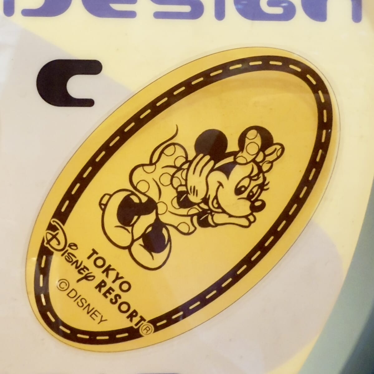 東京ディズニーランド「チームディズニー」スーベニアメダル　ミニー