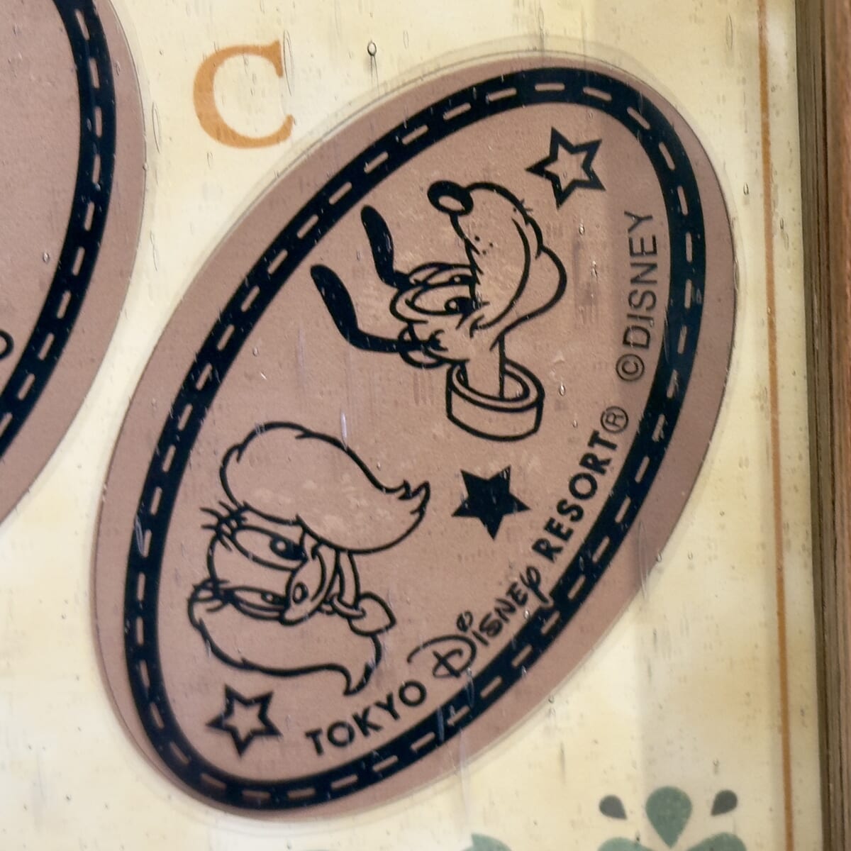 東京ディズニーランド「チームディズニー」スーベニアメダル　プルート&フィフィ