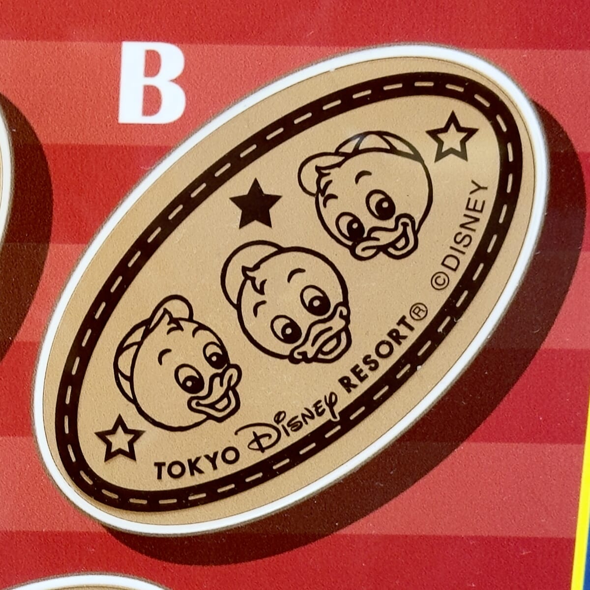 東京ディズニーランド「チームディズニー」スーベニアメダル　ヒューイ・デューイ・ルーイ
