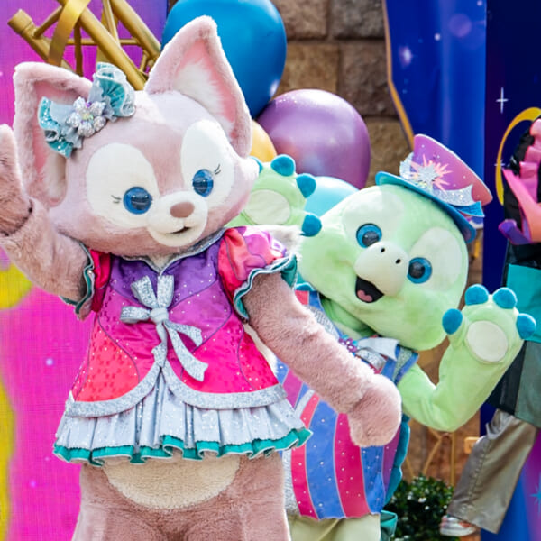 20周年をお祝いする特別なデイタイム・キャッスルショー｢ディズニー・フレンズ・ライブ：キャッスル・パーティー｣リーナ・ベル＆オル・メル