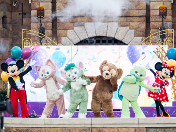 20周年をお祝いする特別なデイタイム・キャッスルショー｢ディズニー・フレンズ・ライブ：キャッスル・パーティー｣ダフフレ